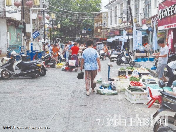 直击菜市场乱象76上窑古镇菜市场该漱漱口了